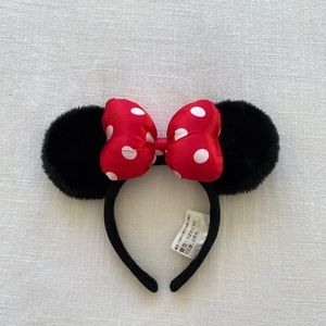 Disney Parks Minnie Mouse Headband - Classic Minnie Mouse Plush